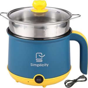 Simplicity মার্বেল কোটিন মিনি কুকার (Navy Blue Color)